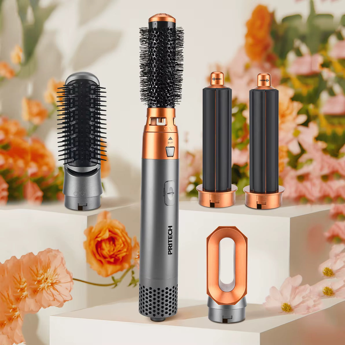 Cepillo Secador 5 En 1  – Peinado Profesional en Minutos